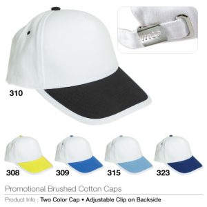 Promotional Brushed Cotton Caps
