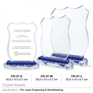 Crystal Award CR 27