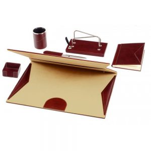 Leather Deskset